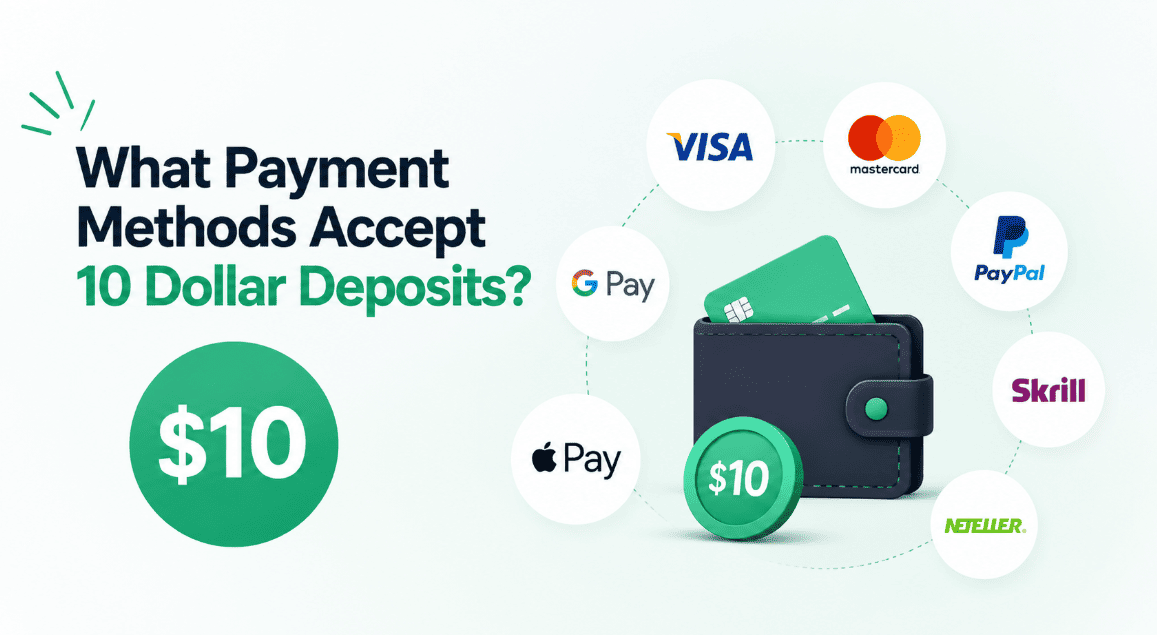 What Payment Methods Accept 10 Dollar Deposits